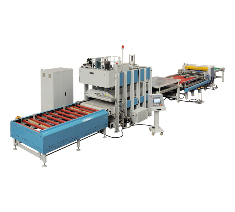 Panel cover、Wood door compounding production line  (three direction direction) BY624 x 8/16